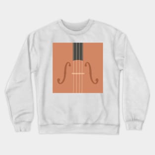 Strings in Browns and Creams Crewneck Sweatshirt